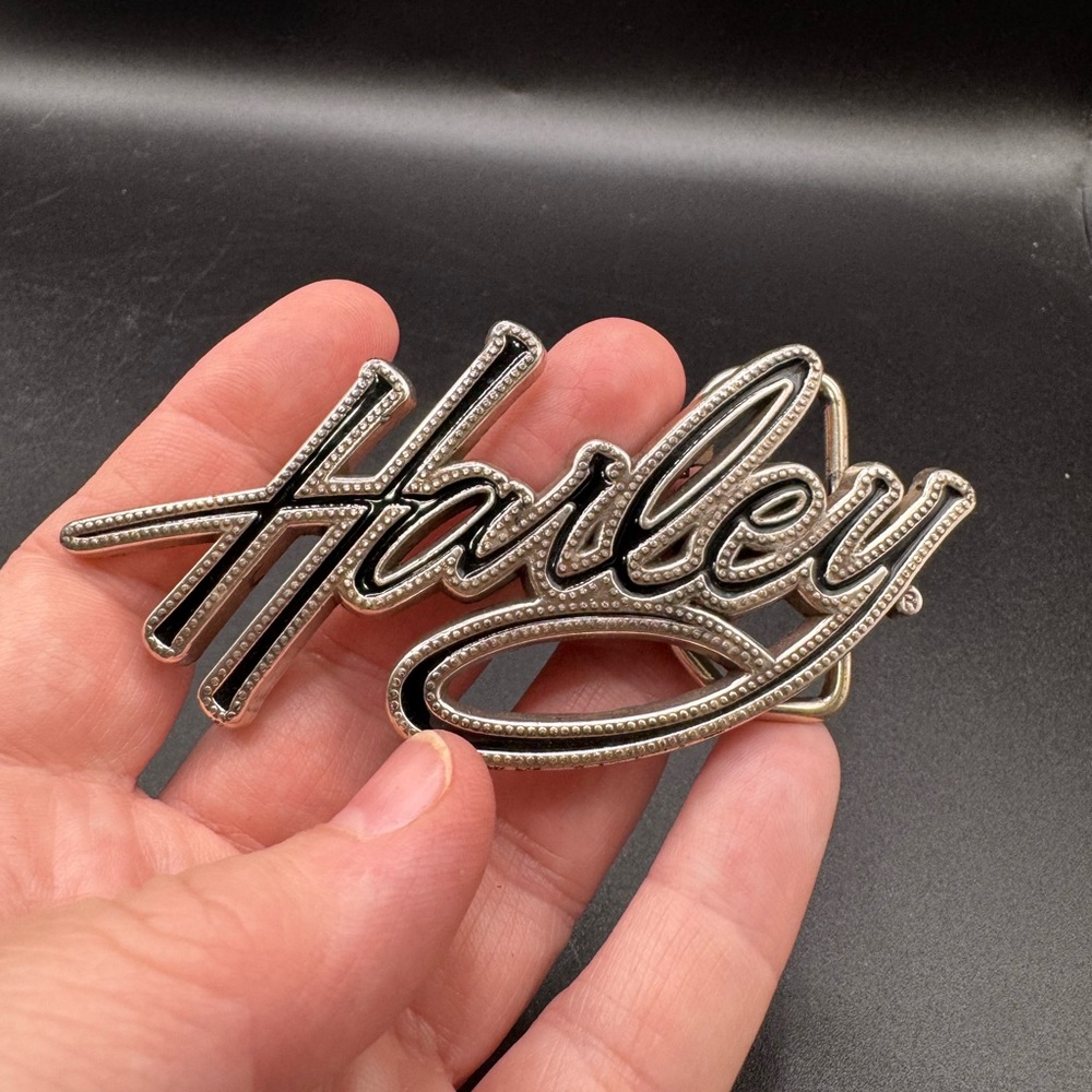Harley Davidson Silver tone 2010 Belt Buckle